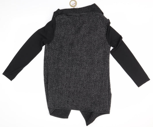 Apricot Womens Grey Cardigan Jumper Size S