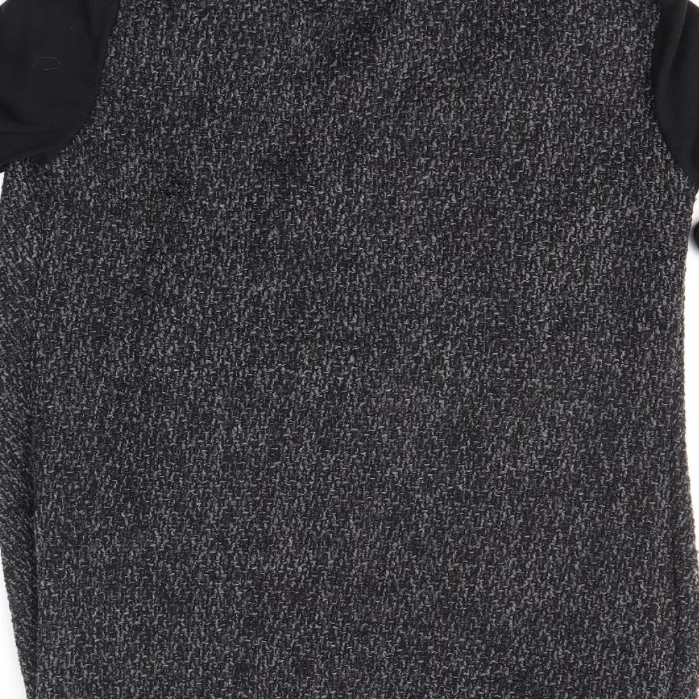 Apricot Womens Grey Cardigan Jumper Size S