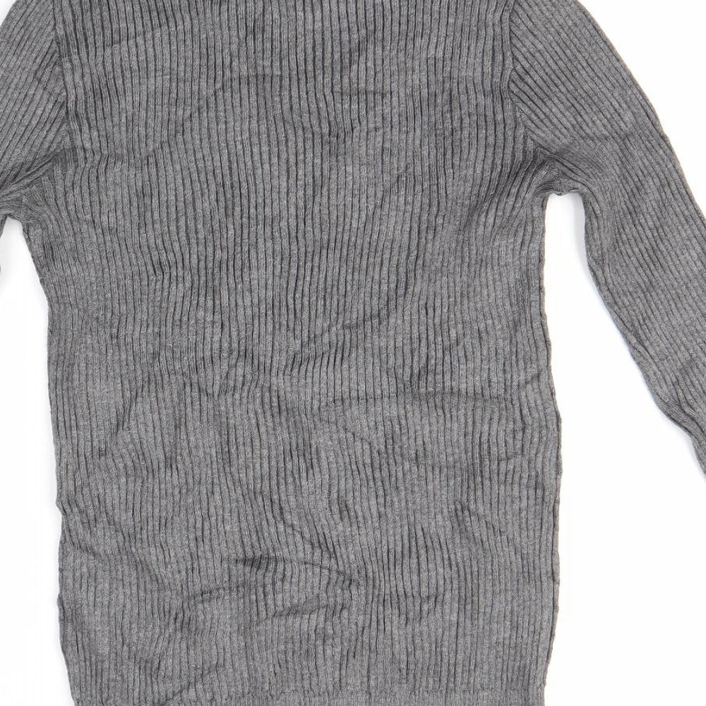 Womens UK Size 12 Matalan Grey Pullover Jumper