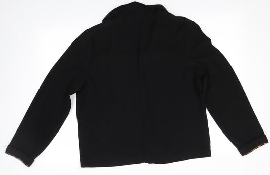 Primark Womens Black Jacket Size 18
