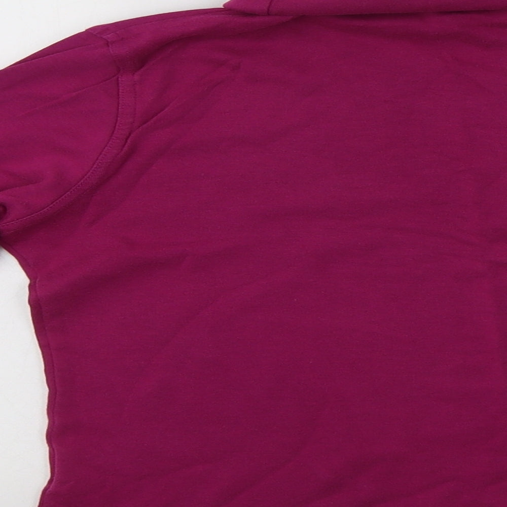 EWM Womens Pink Basic T-Shirt Size 10