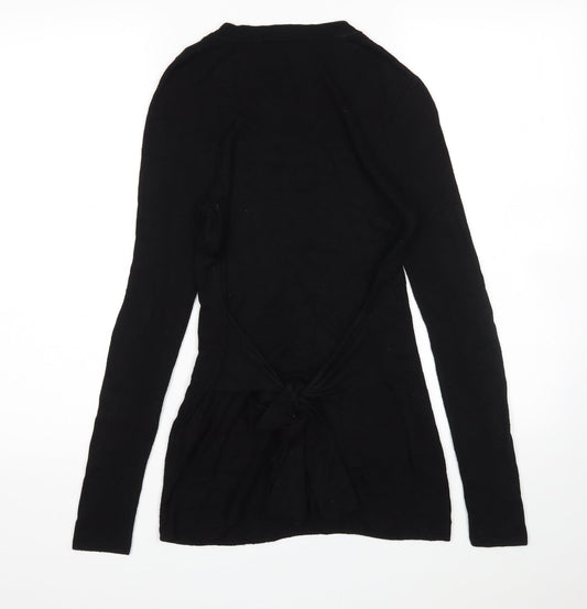 Womens UK Size 8 Warehouse Black Pullover Jumper
