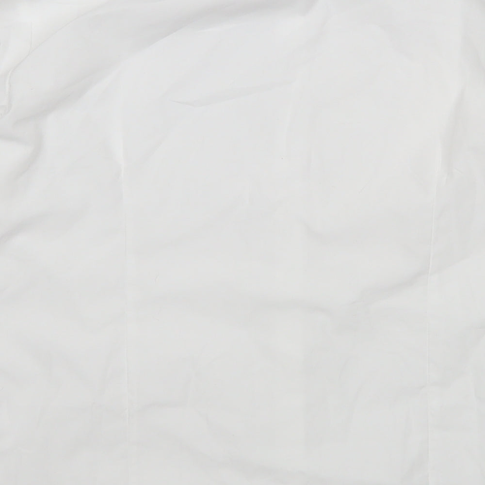 George Boys White Basic Button-Up Size 13-14 Years