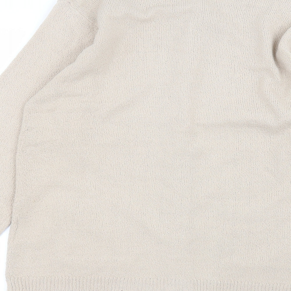 Womens UK Size M Akal Collection Brown Cardigan Jumper