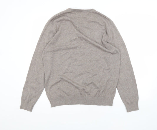 TU Womens Brown Pullover Jumper Size M