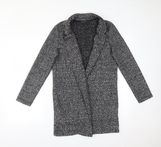 Womens UK Size 8 M&S Grey Trench Coat
