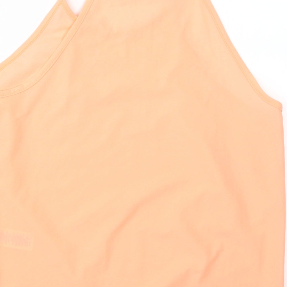 Womens UK Size 12 Atmosphere Orange Basic Blouse