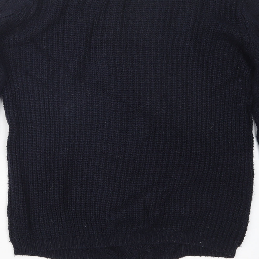 Womens UK Size 8 Select Blue Pullover Jumper