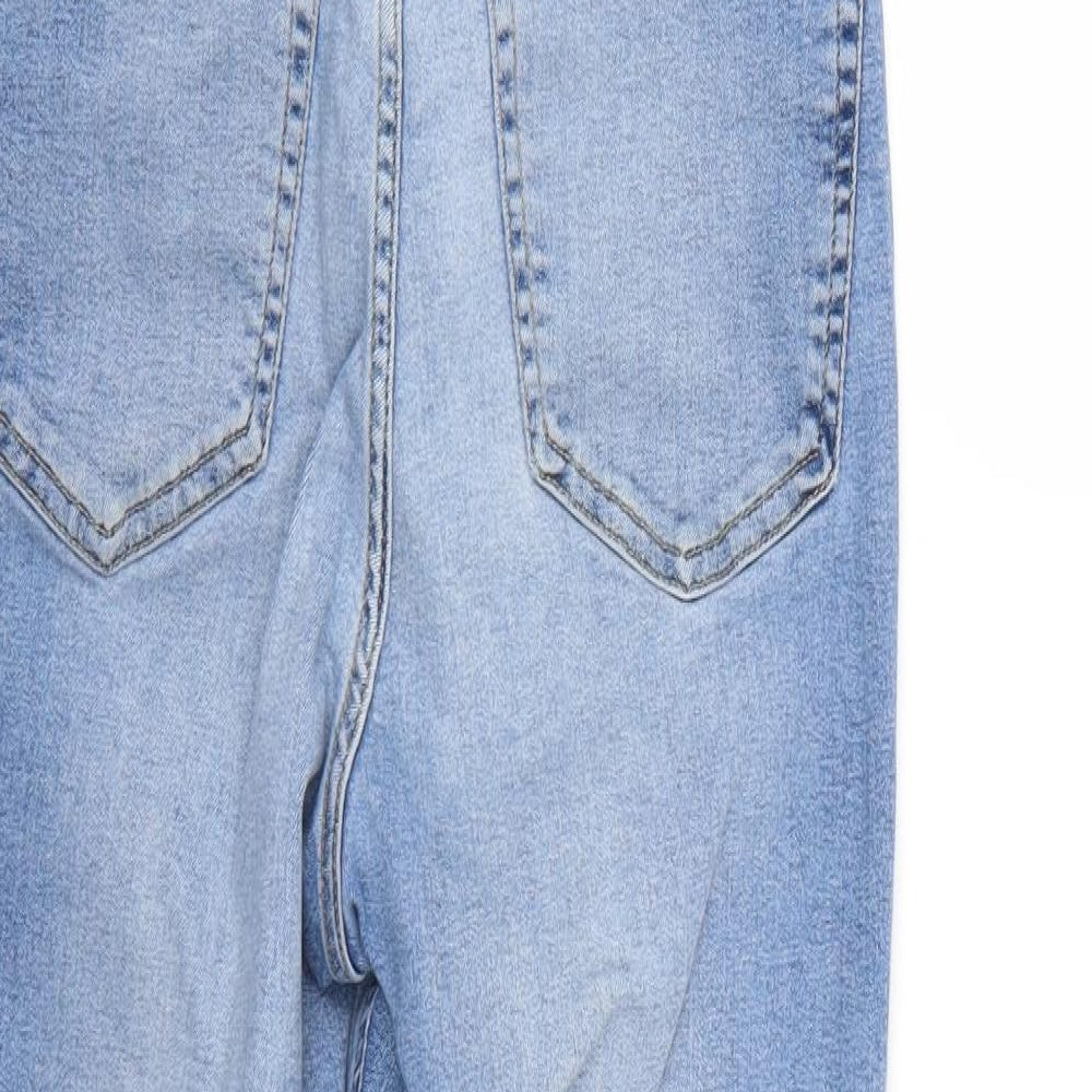 Mens UK Size 30 Topshop Regular Fit Skinny Blue Jeans