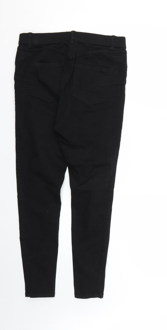 New Look Womens Black Skinny Jeans Size 12 L25 in