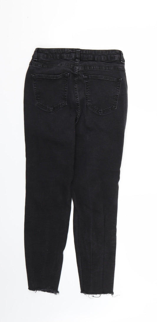 New Look Womens Black Skinny Jeans Size 12 L24 in