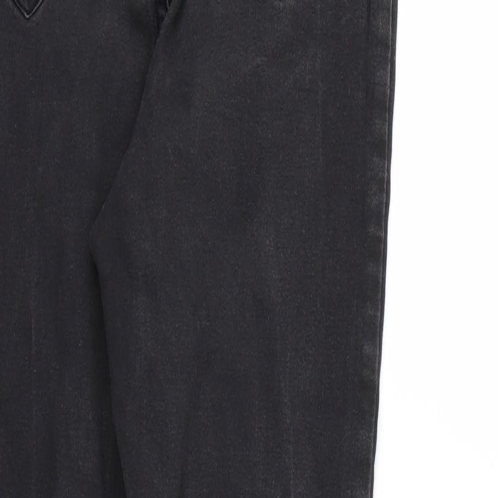 Denim & Co. Womens Black Skinny Jeans Size 12 L30 in