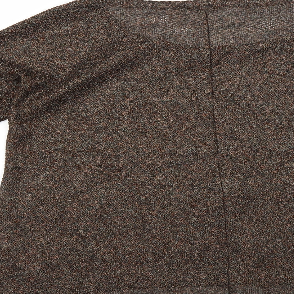 Womens UK Size 6 Atmosphere Brown Pullover Jumper