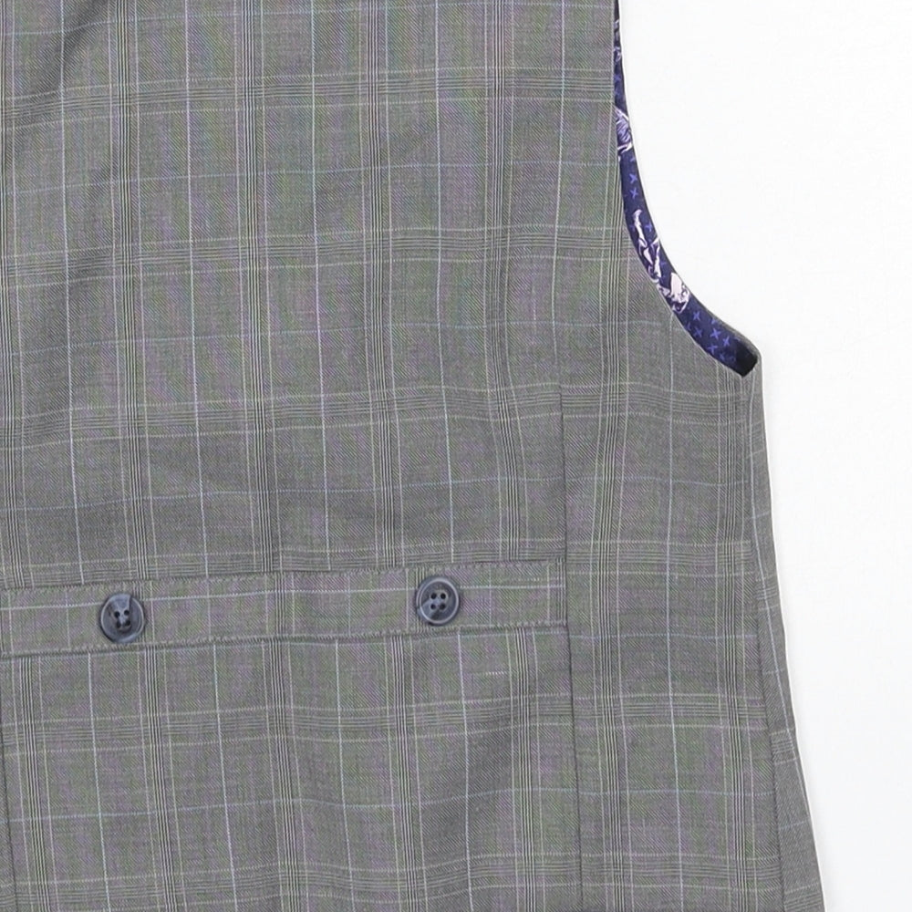 Monsoon Boys Grey Jacket Waistcoat Size 4 Years