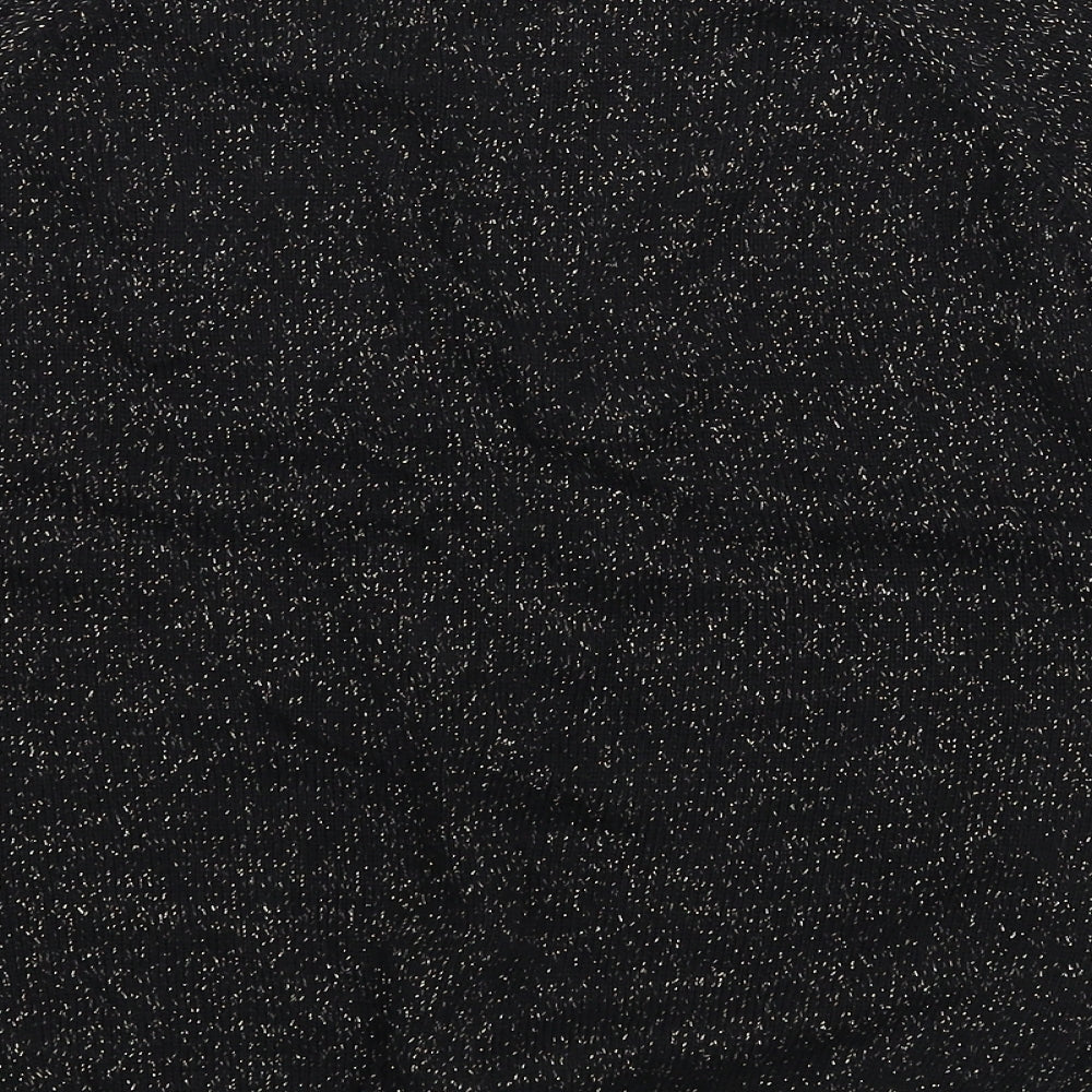 Womens UK Size 10 River Island Black Pullover Jumper