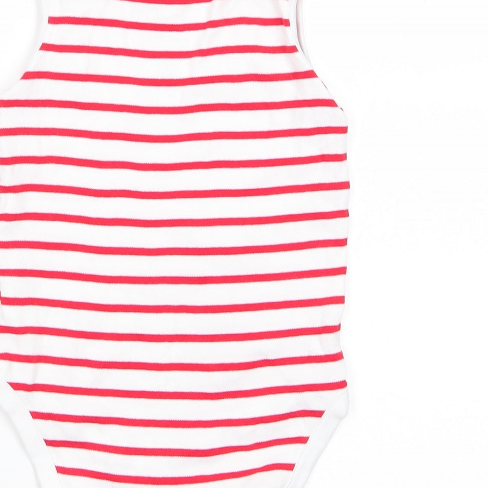 NEXT Boys Multicoloured Striped Babygrow One-Piece Size 36 Months