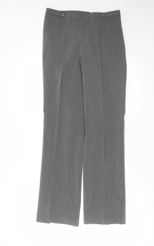 Womens UK Size 10 ORIGINALS Regular Fit Grey Trousers