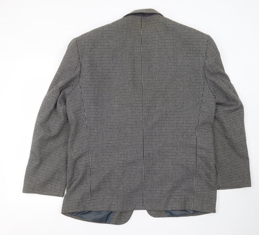 Mens UK Size 44 C&A Regular Grey Suit Jacket