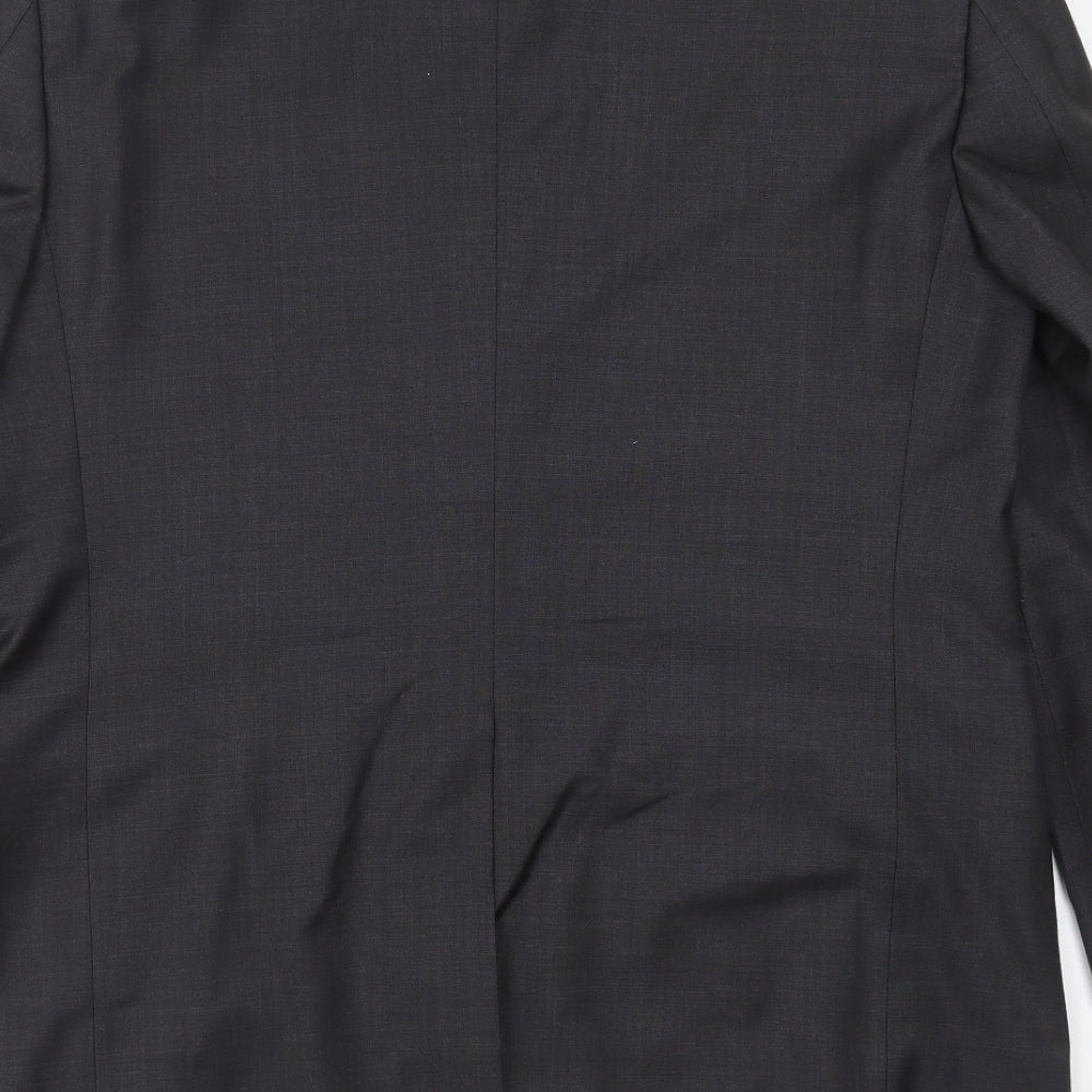 Mens UK Size 42 Greenwoods Elite Regular Grey Suit Jacket