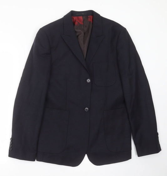 Mens UK Size 40 ASOS Regular Blue Suit Jacket