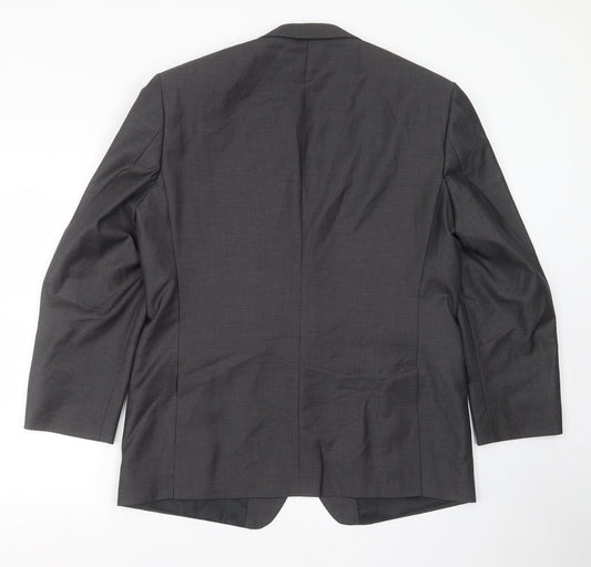 Mens UK Size 42 Scott & Taylor Regular Grey Suit Jacket