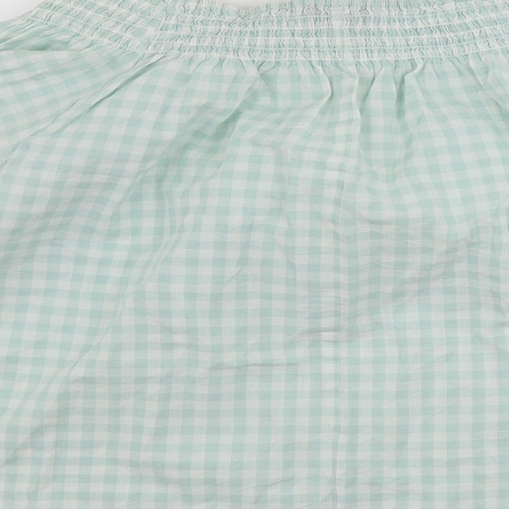 Womens UK Size 8 Atmosphere Green Basic Tank