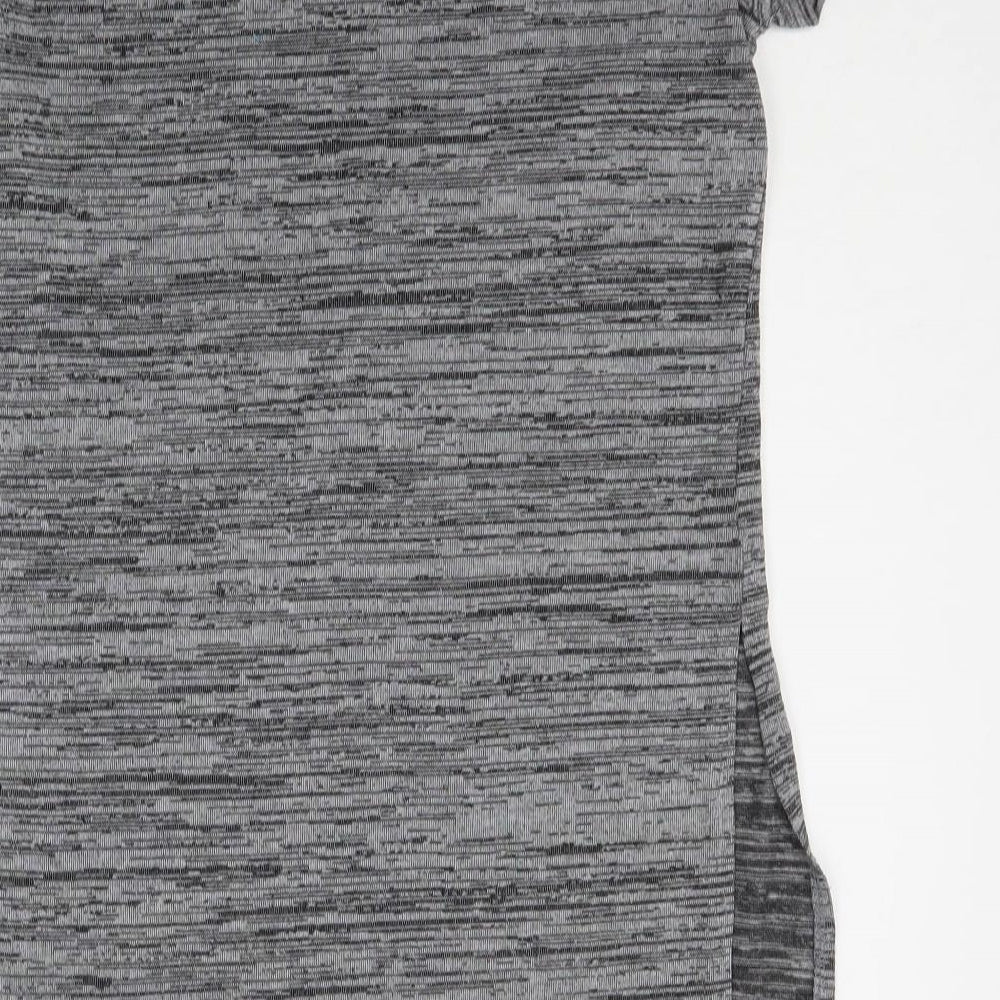 Atmsophere Womens Grey Basic T-Shirt Size 6