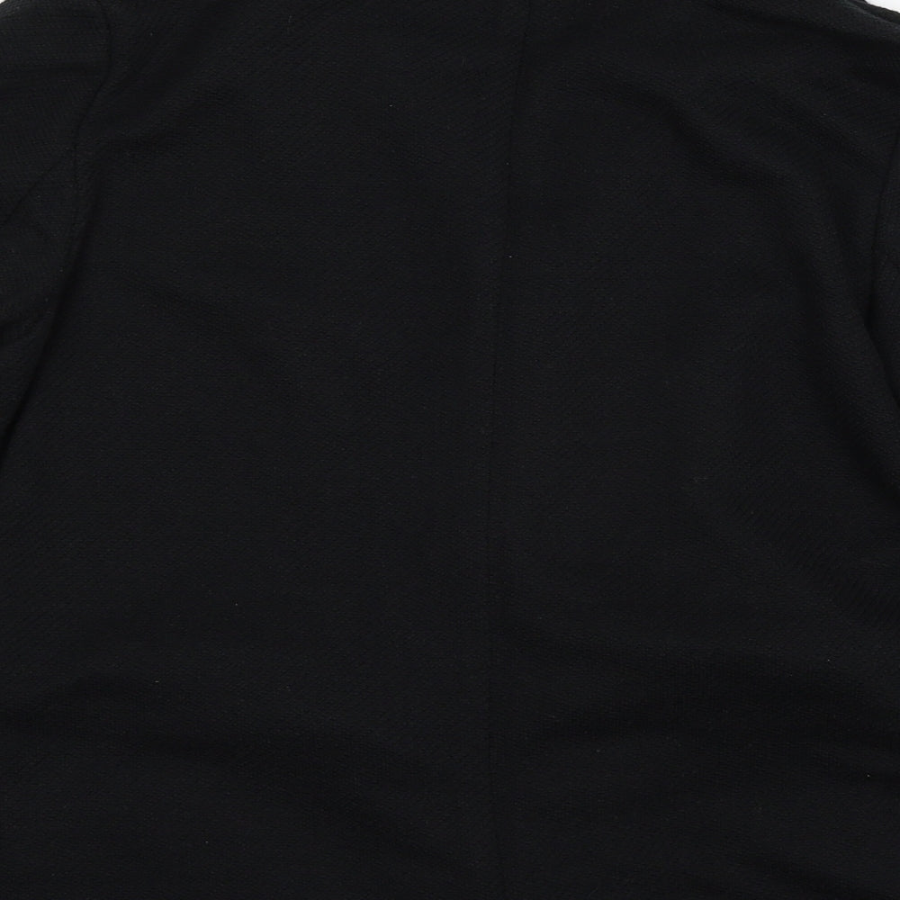 TU Womens Black Cardigan Jumper Size 14