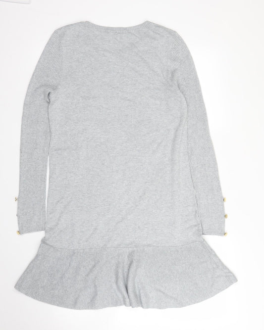 TU Womens Grey Tunic Jumper Size 12
