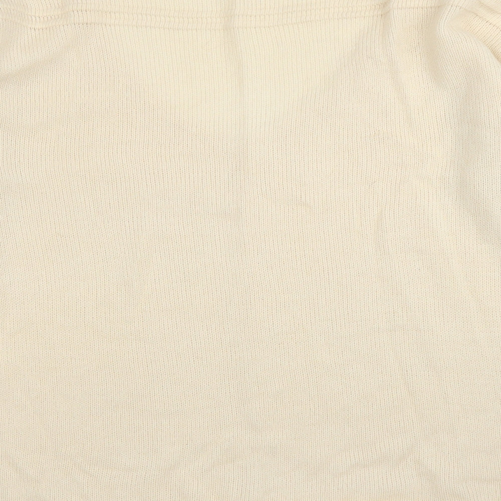 SheIn Womens Beige Pullover Jumper Size S