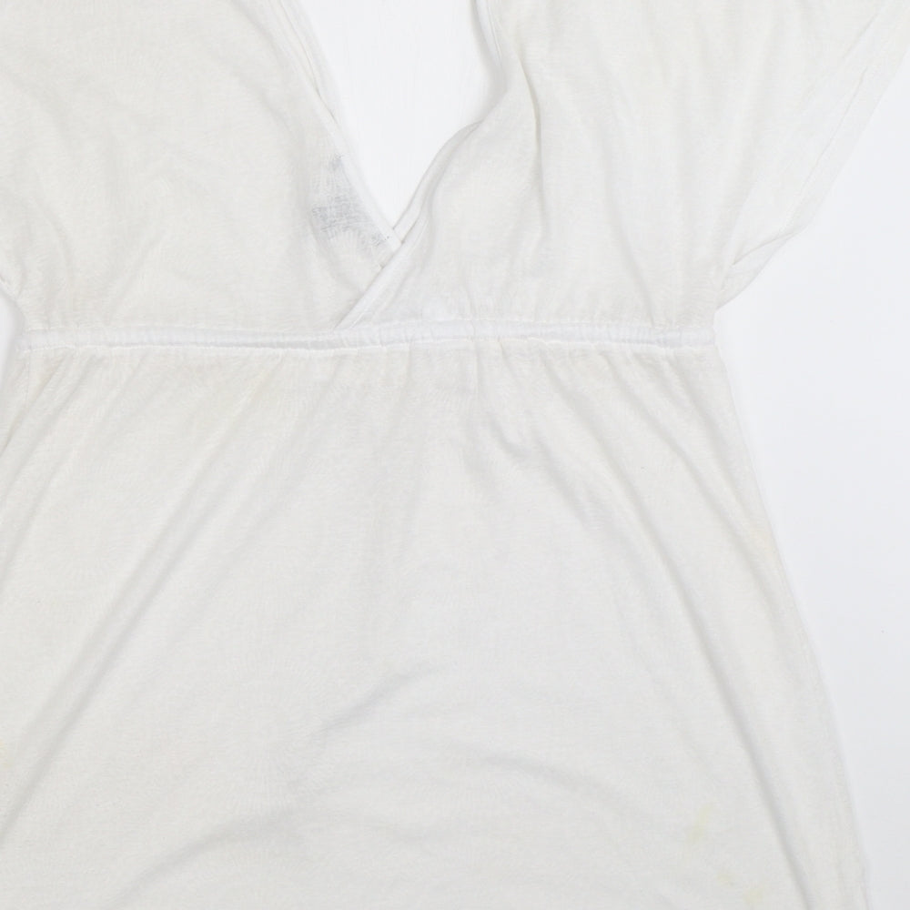 Primark Womens White Fit & Flare Size XS