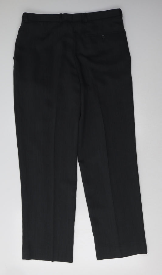 Armando Mens Grey Trousers Size 36 L31 in