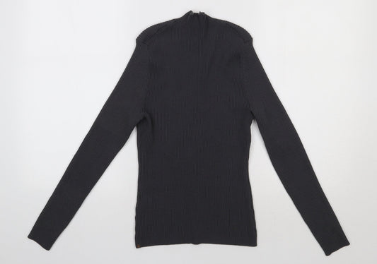 Womens UK Size M H&M Grey Pullover Jumper
