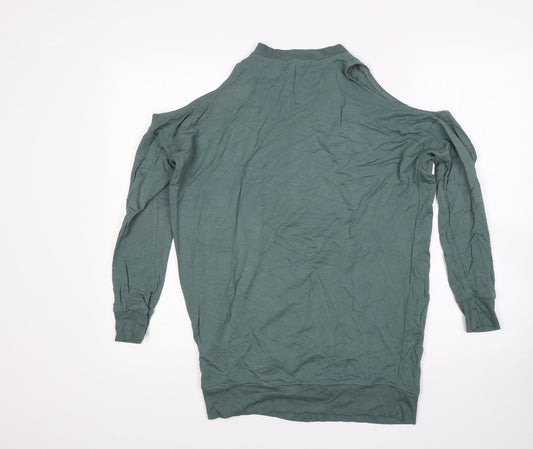 Womens UK Size 6 River Island Green Pullover Jumper