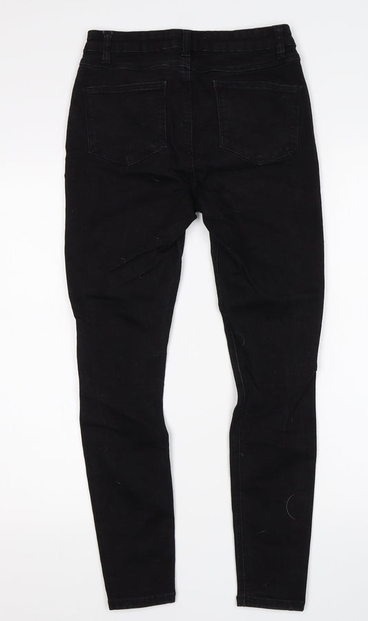 Denim Co Womens Black Skinny Jeans Size 8 L25 in
