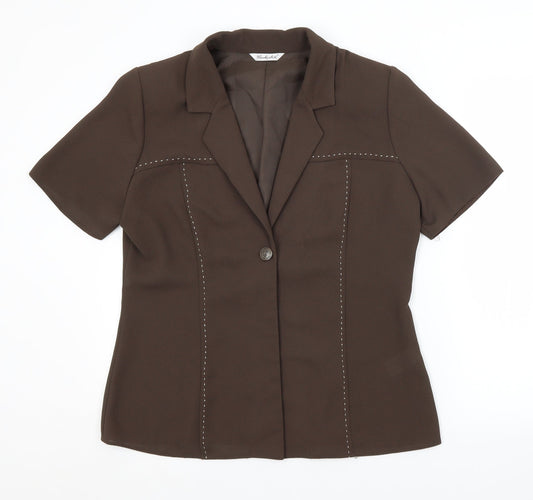 Womens UK Size 16 Berkertex Brown Jacket