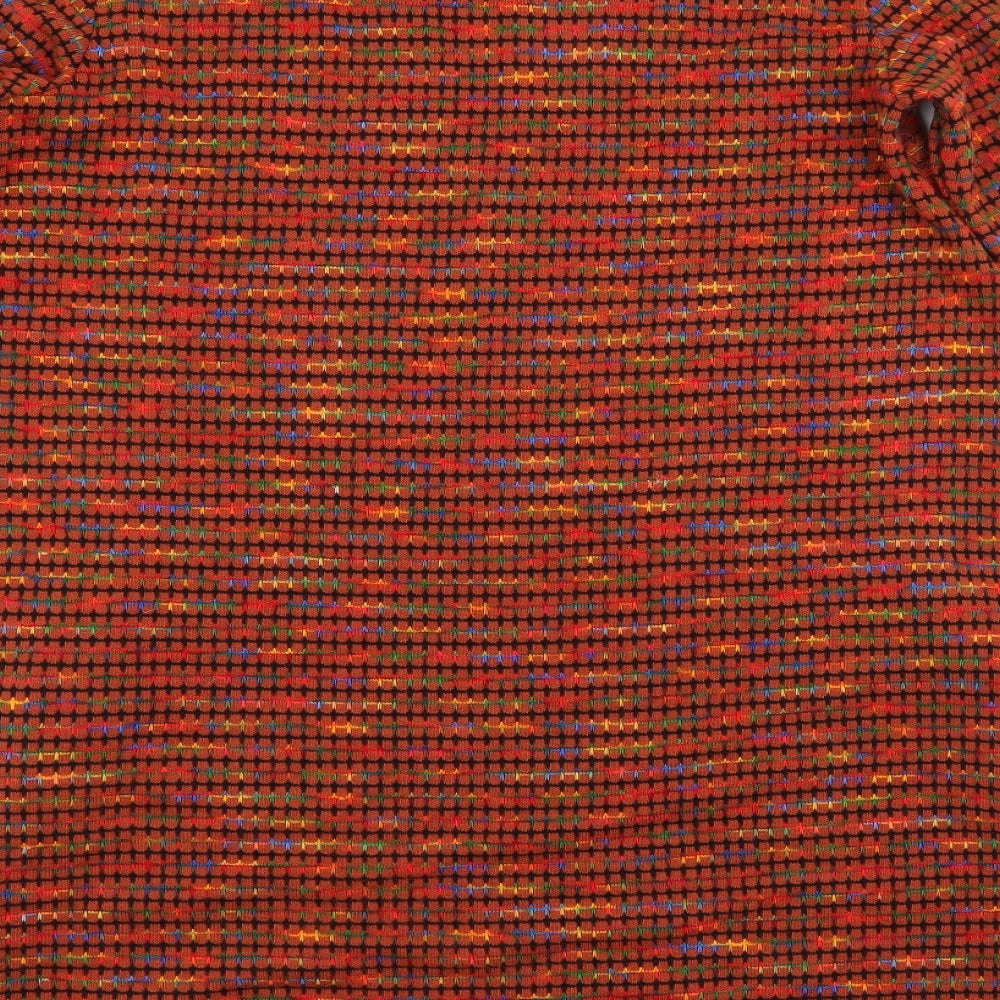 Preworn Womens Multicoloured Check Jumper Dress