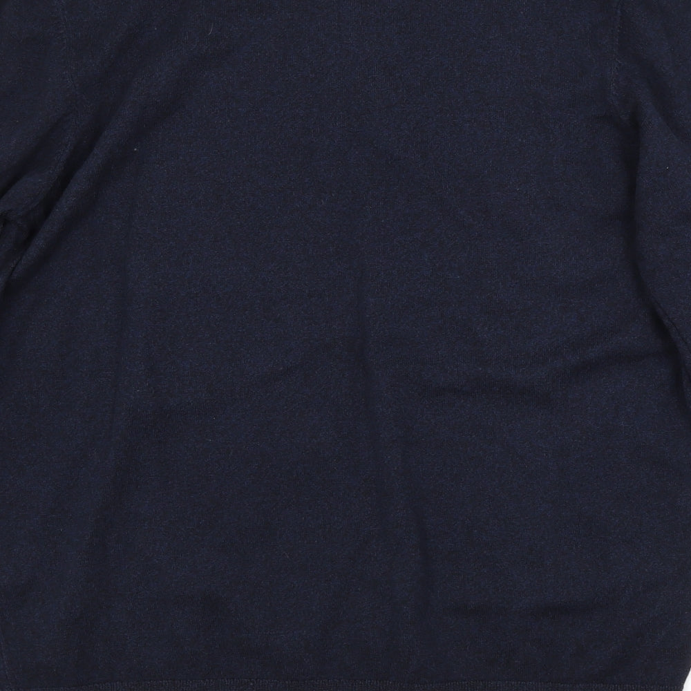 Topman Mens Blue Pullover Jumper Size M