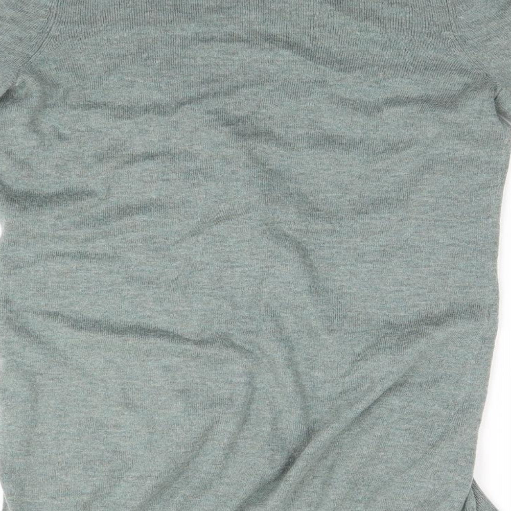 Womens UK Size 8 Topshop Grey Cardigan Jumper