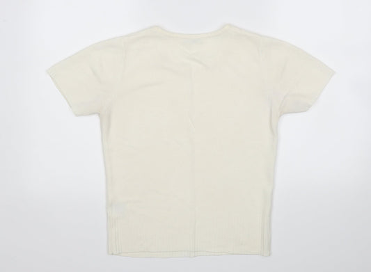 Matalan Womens Ivory Pullover Jumper Size 10