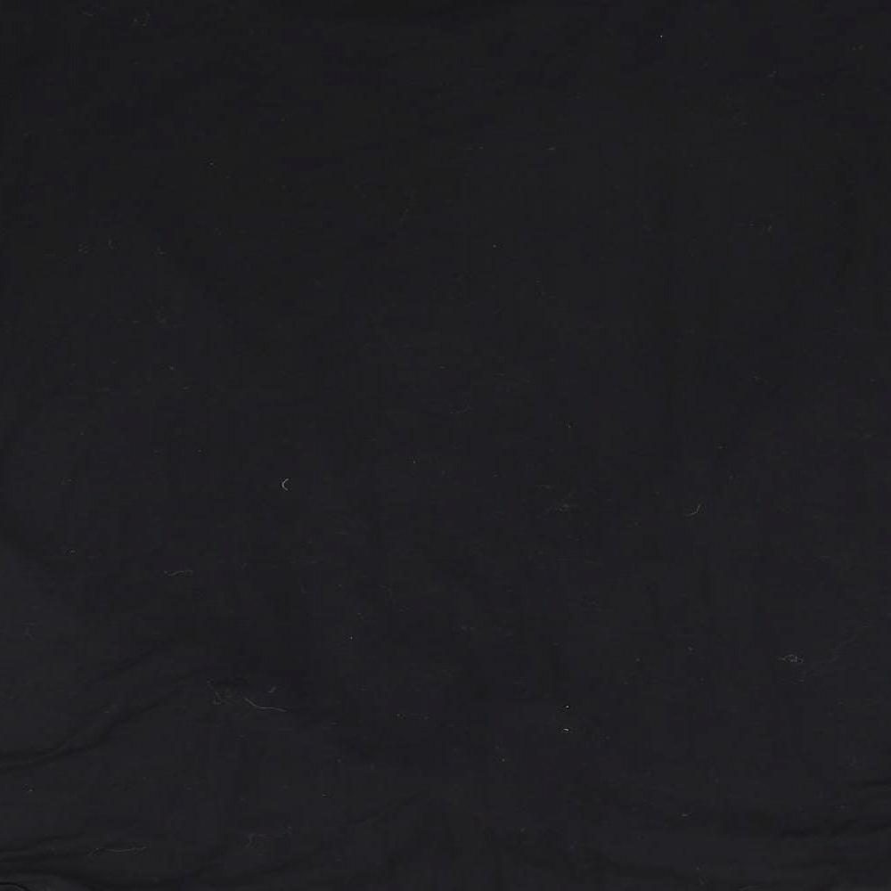 Womens UK Size 12 New Look Black Tunic T-Shirt