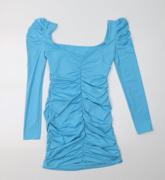 Preworn Womens Blue Bodycon Size M