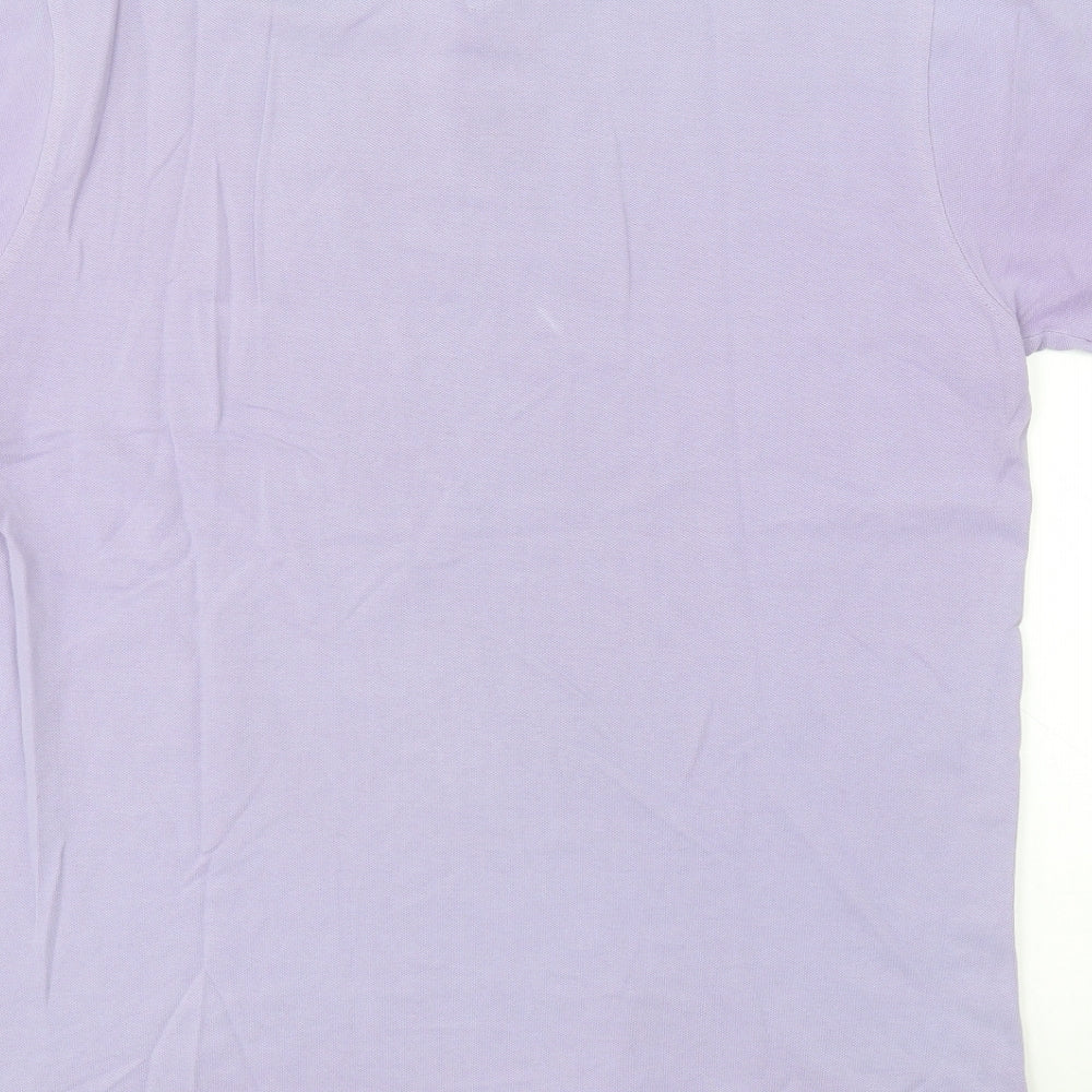 Lindbergh Mens Purple Polo