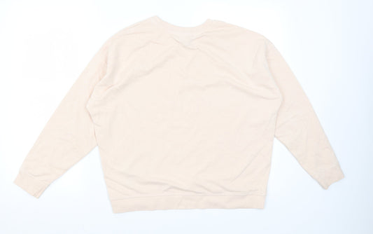 Womens UK Size S New Look Pink Pullover Jumper
