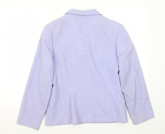 NEXT Womens Purple Jacket Blazer Size 12