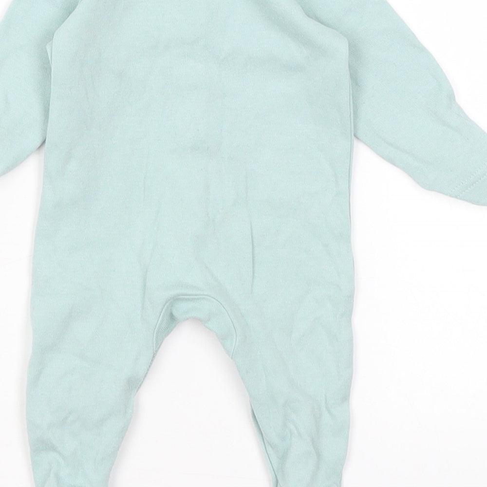 Geogre Baby Blue Romper One-Piece Size Newborn