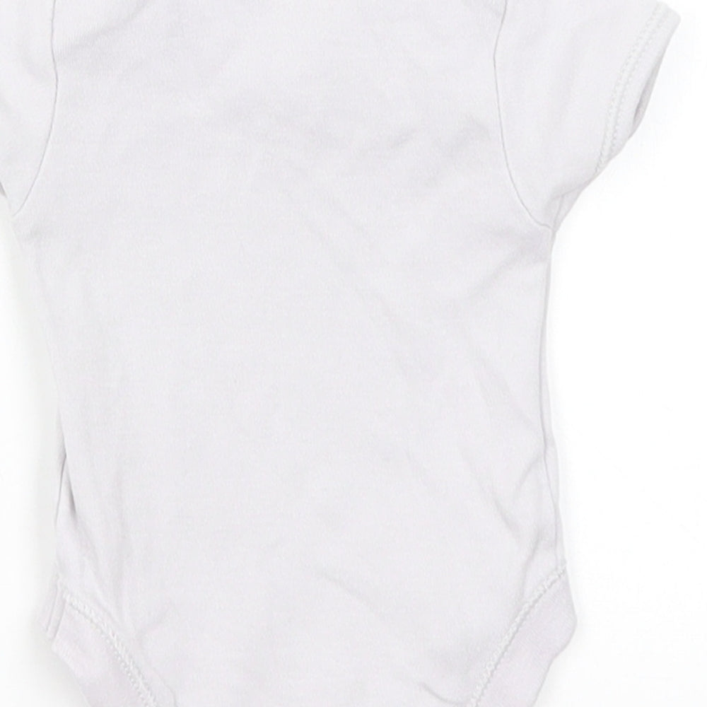George Baby Grey Romper One-Piece Size Newborn - Little Cutie