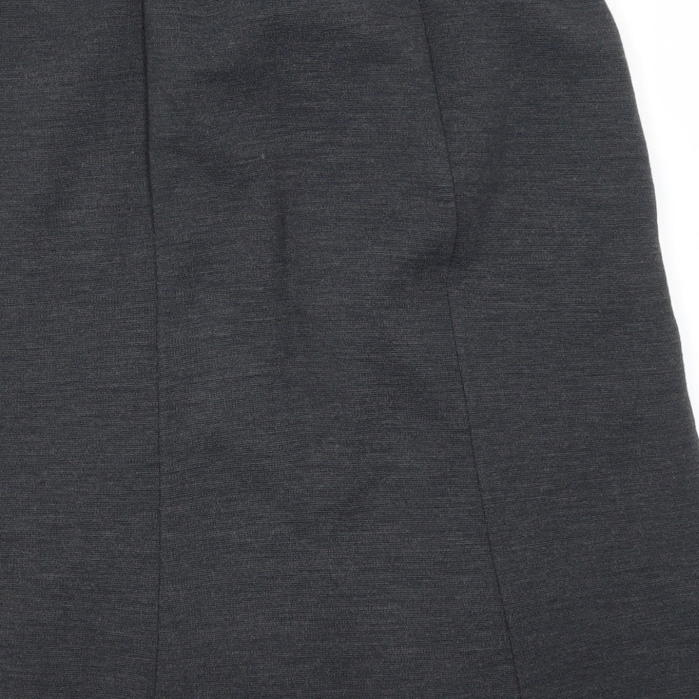 Damart Womens Grey Flare Skirt Size 12
