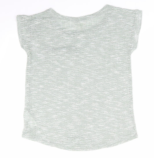 Womens UK Size 10 New Look Green Pullover Jumper