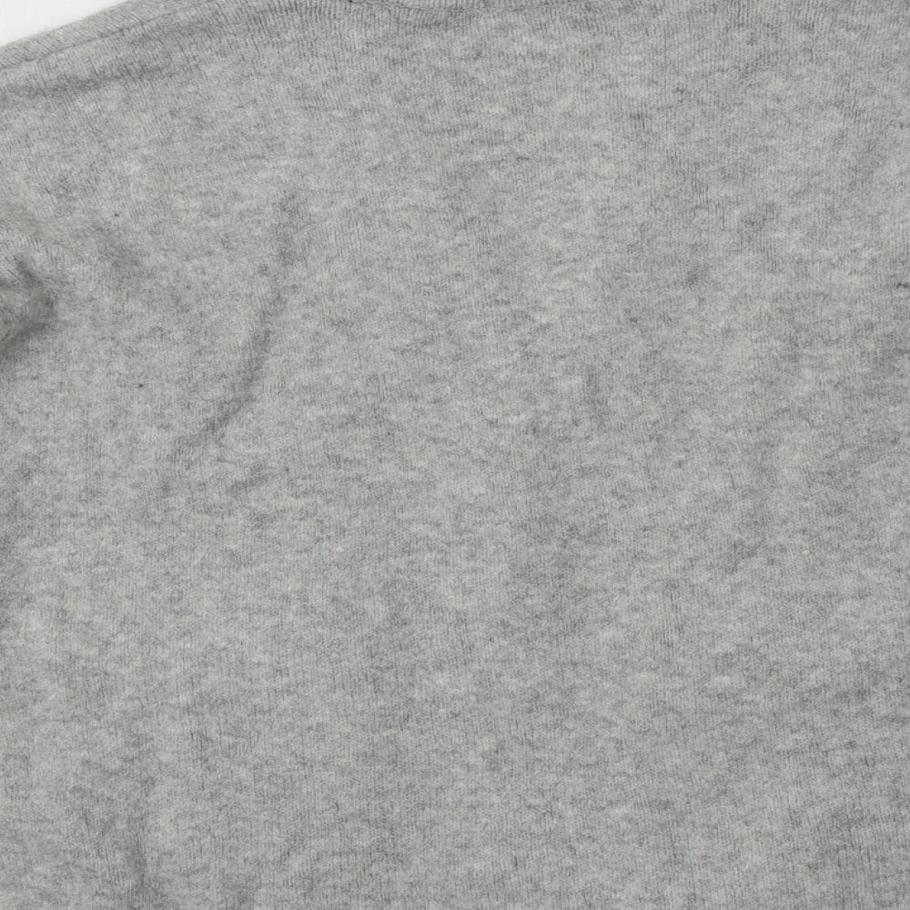 Womens UK Size S H&M Grey Cardigan Jumper